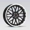 Tyres Discount Brisbane | Cheetah | Gloss Black | Machined Lip | Speedy Wheels