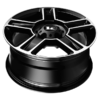 Tyres Discount Brisbane | CORSA - GLOSS BLACK MACHINED FACE