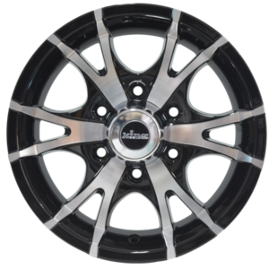 Tyres Discount Brisbane | KT-6 GLOSS BLACK MACHINED