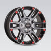 Tyres Discount Brisbane | Outlaw | Machined | Piano Black | Speedy Wheels