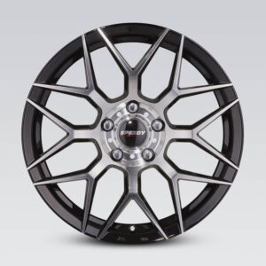 Tyres Discount Brisbane | Podium | Piano Black | Machined | Speedy Wheels