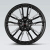 Tyres Discount Brisbane | Rewind | Piano Black | Milled | Speedy Wheels