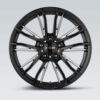 Tyres Discount Brisbane | Rewind | Piano Black | Milled | Speedy Wheels