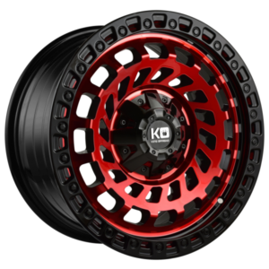 Tyres Discount Brisbane | ZOMBIE - GLOSS BLACK MACHINED RED