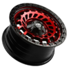 Tyres Discount Brisbane | ZOMBIE - GLOSS BLACK MACHINED RED