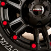 Tyres Discount Brisbane | Outlaw | Satin Black | Speedy Wheels