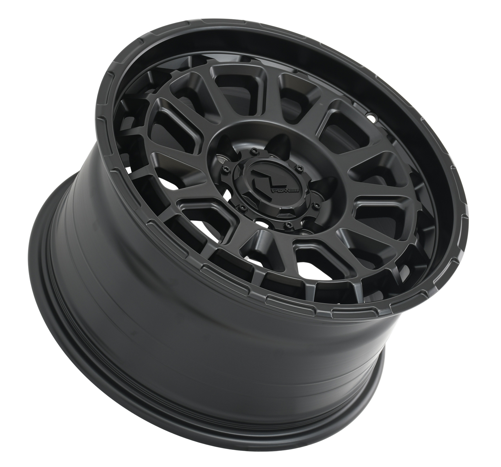 PDW BRUTAL Satin Black 4x4 alloy wheel
