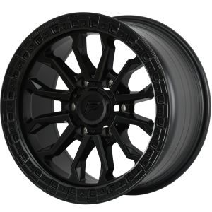 PDW IMPACT Satin Black 17x9 4x4 alloy wheel