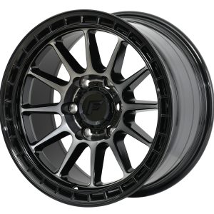 PDW REBEL Dark Tint Jet Black 4x4 alloy wheel