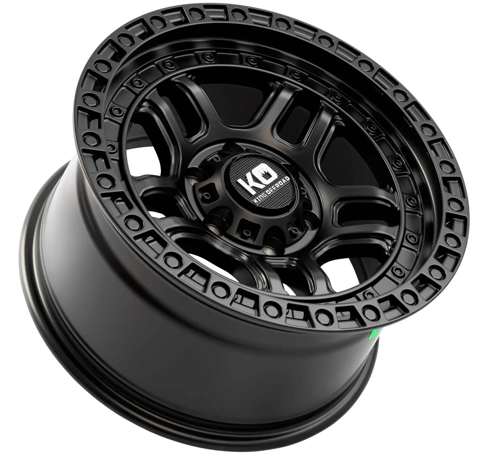 King Wheels BARRETT Satin Black alloy wheel | Discount Tyres Brisbane