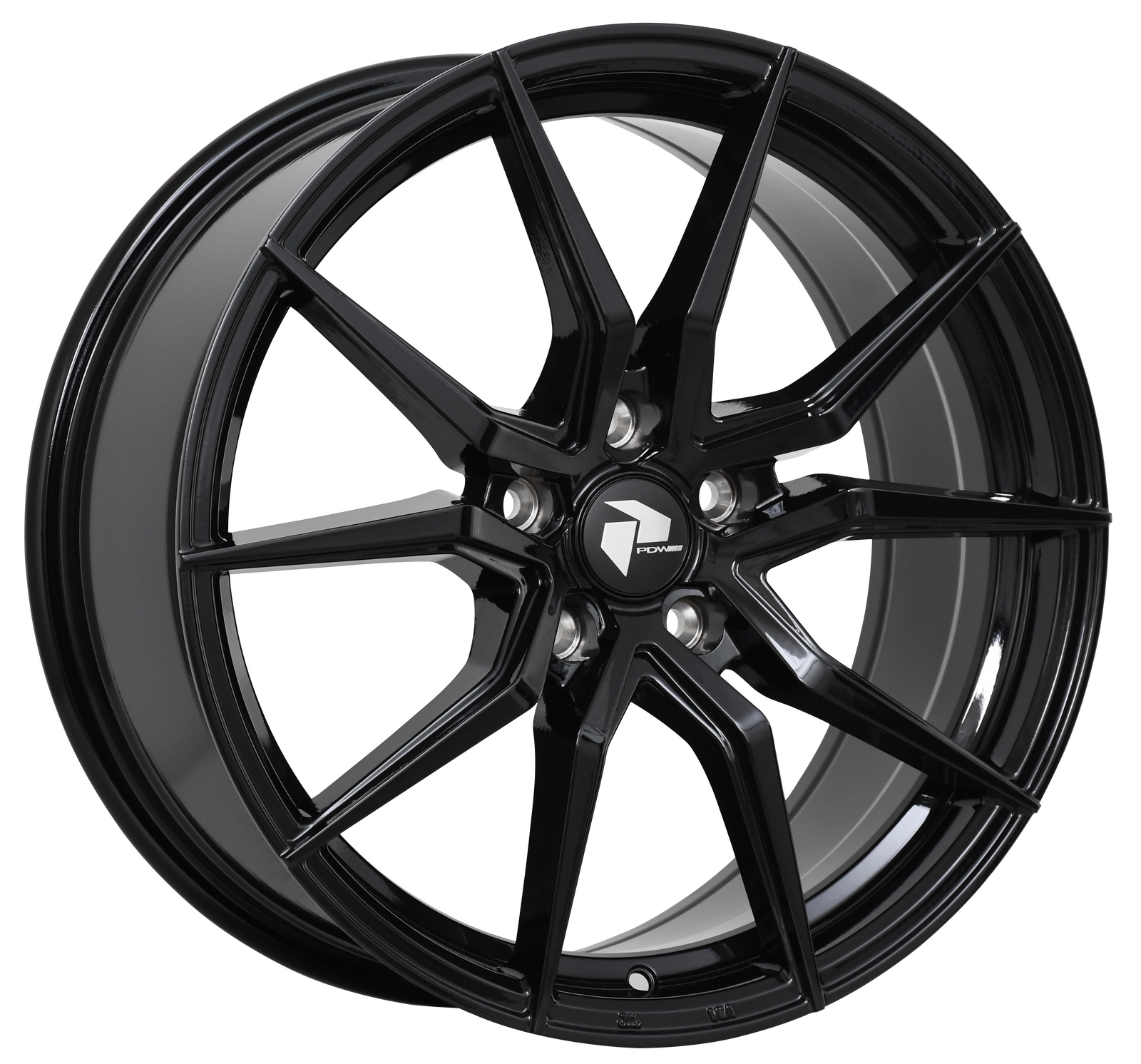 PDW CONCEPTOR Jet Black alloy wheel