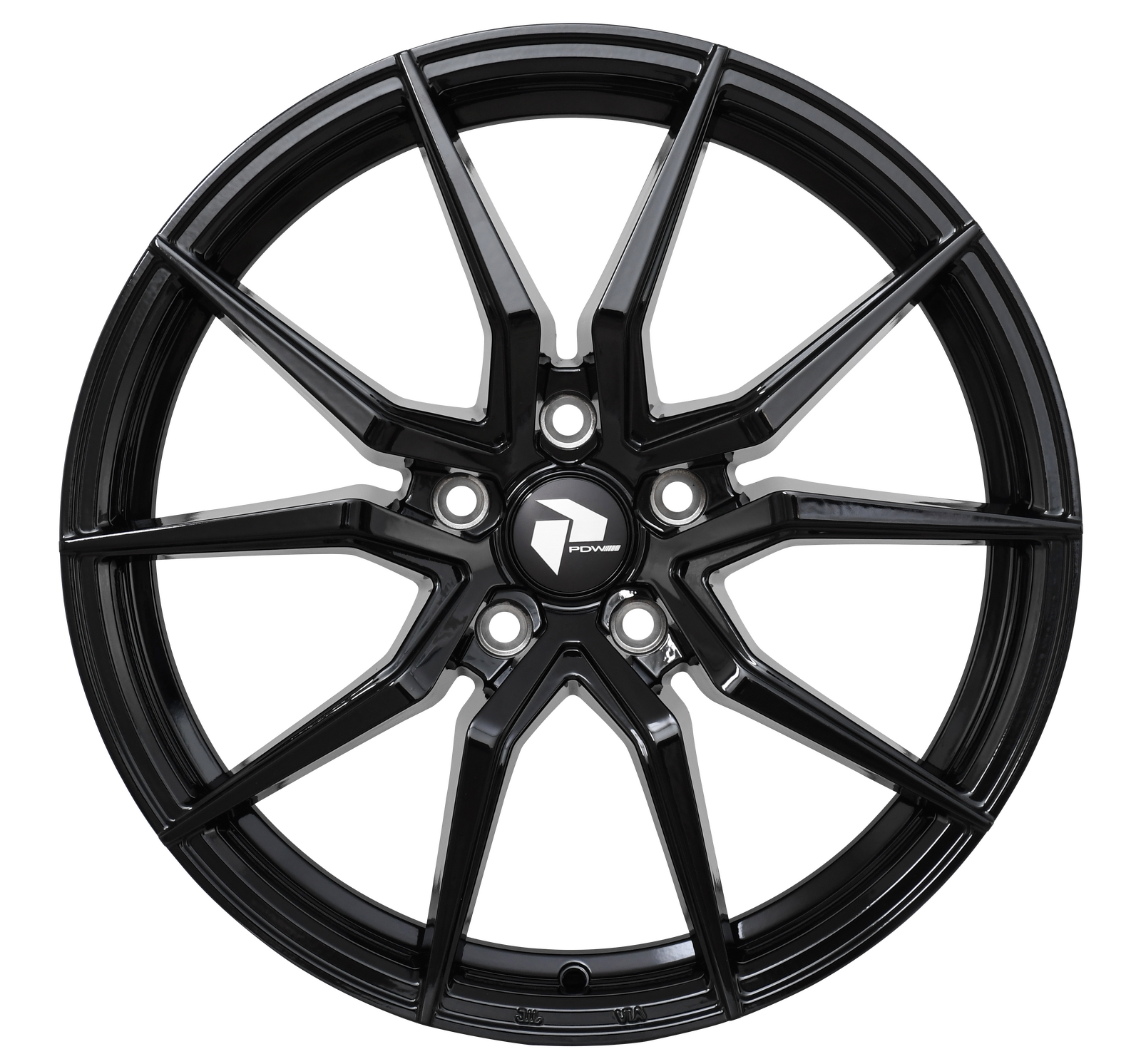 PDW CONCEPTOR Jet Black alloy wheel