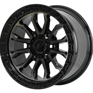 PDW IMPACT Dark Tint Jet Black 17x9 4x4 alloy wheel