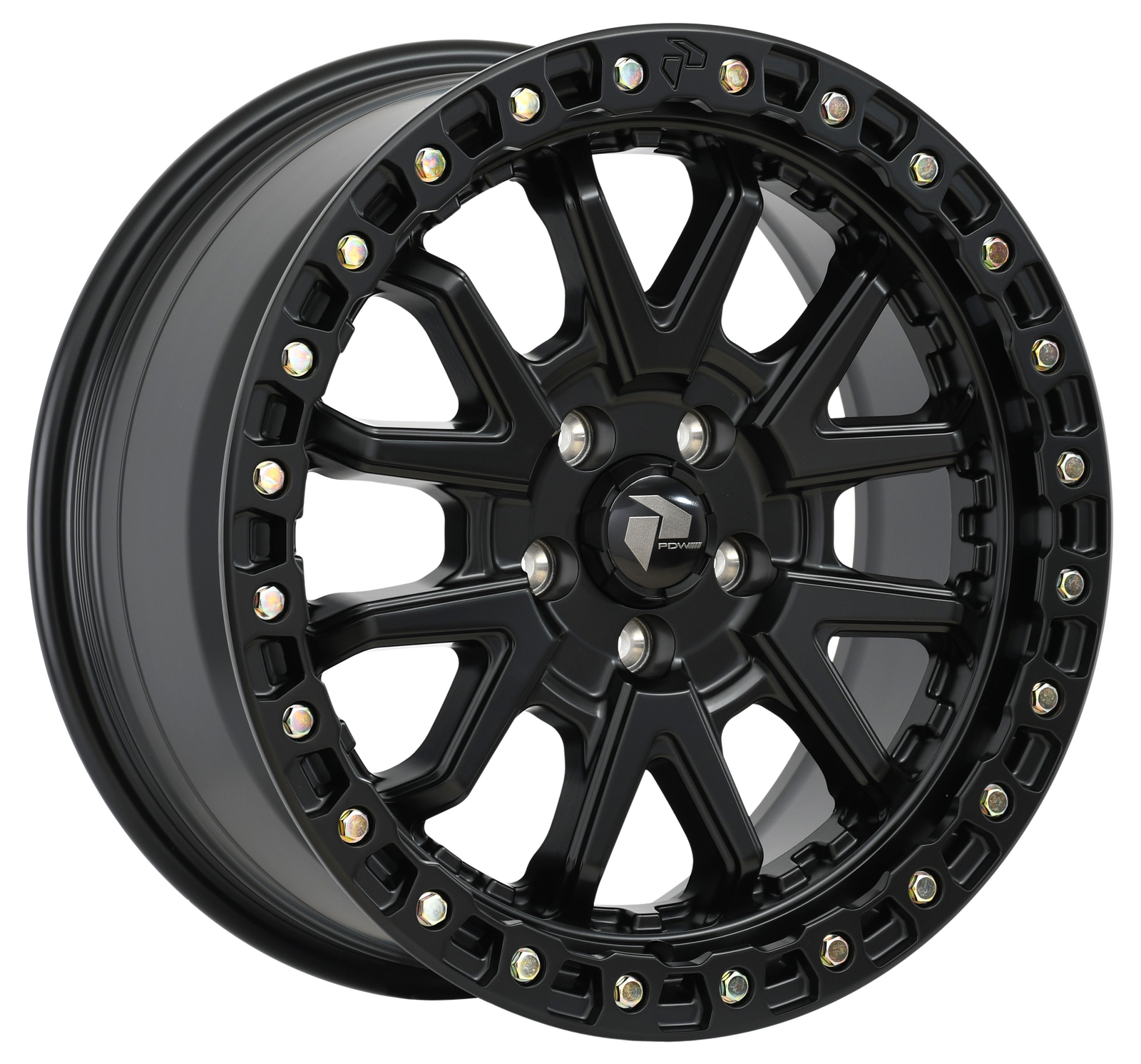 PDW DOMINATOR Satin Black alloy wheel