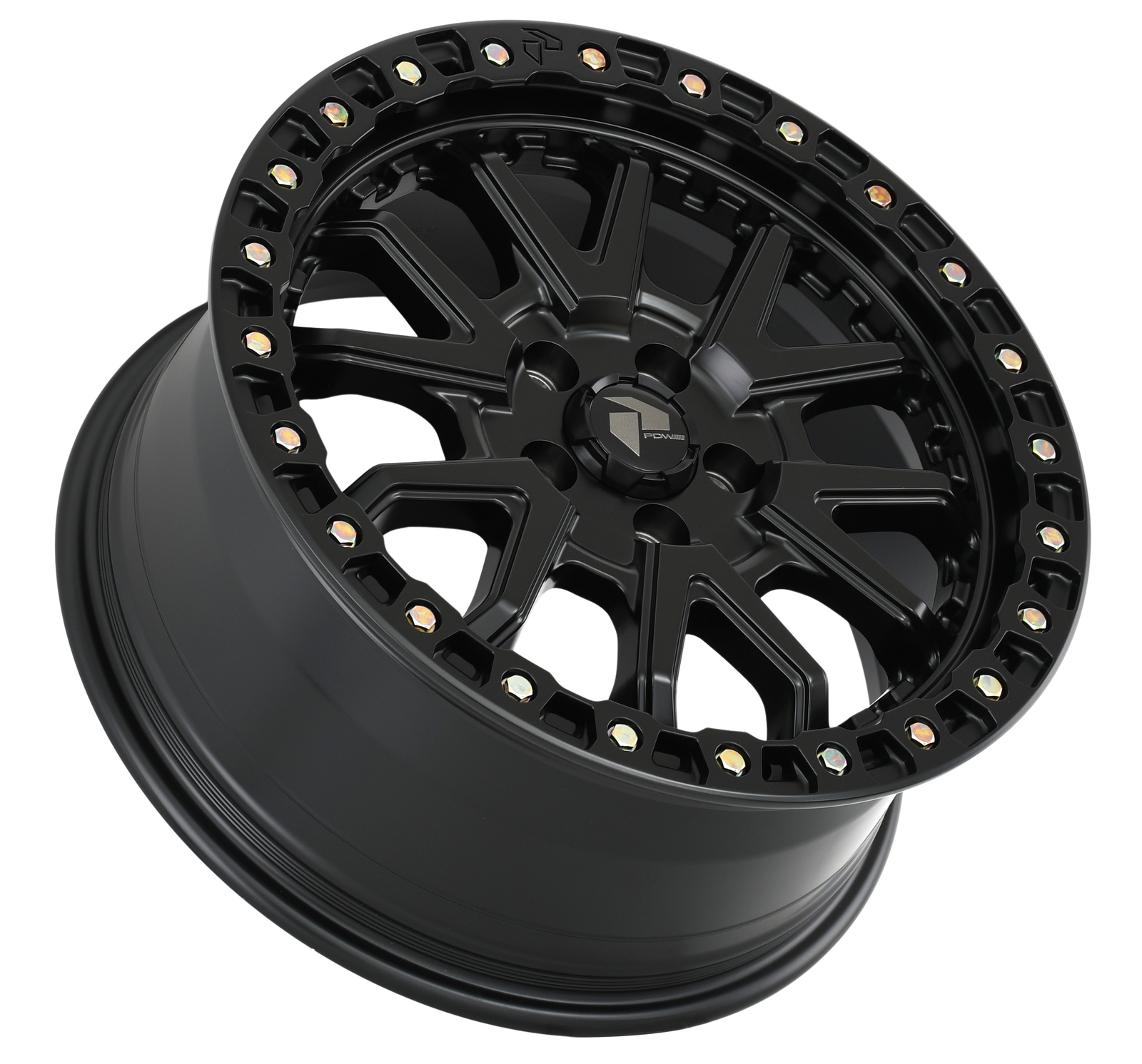 PDW DOMINATOR Satin Black alloy wheel