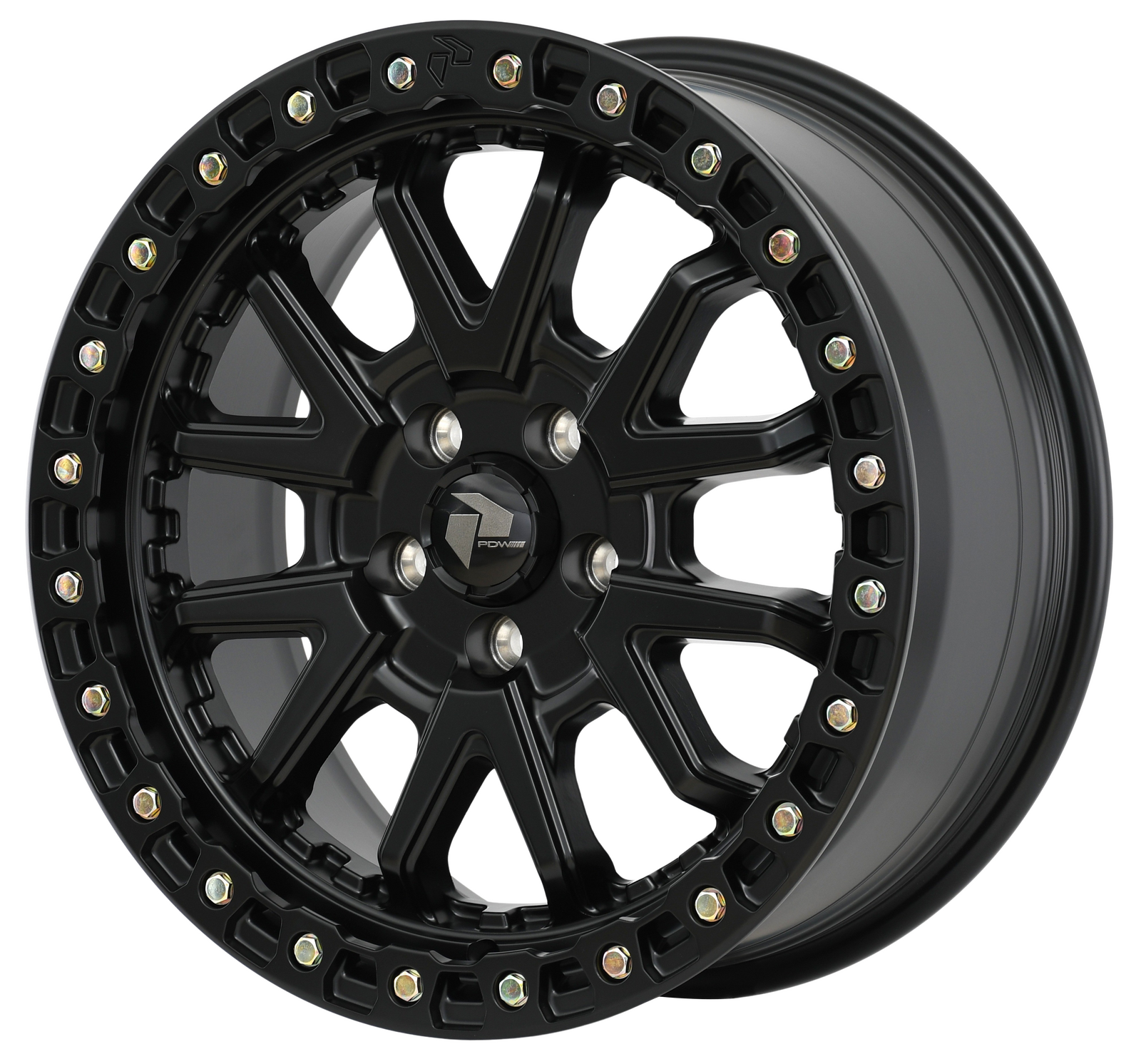 PDW DOMINATOR Satin Black alloy wheel