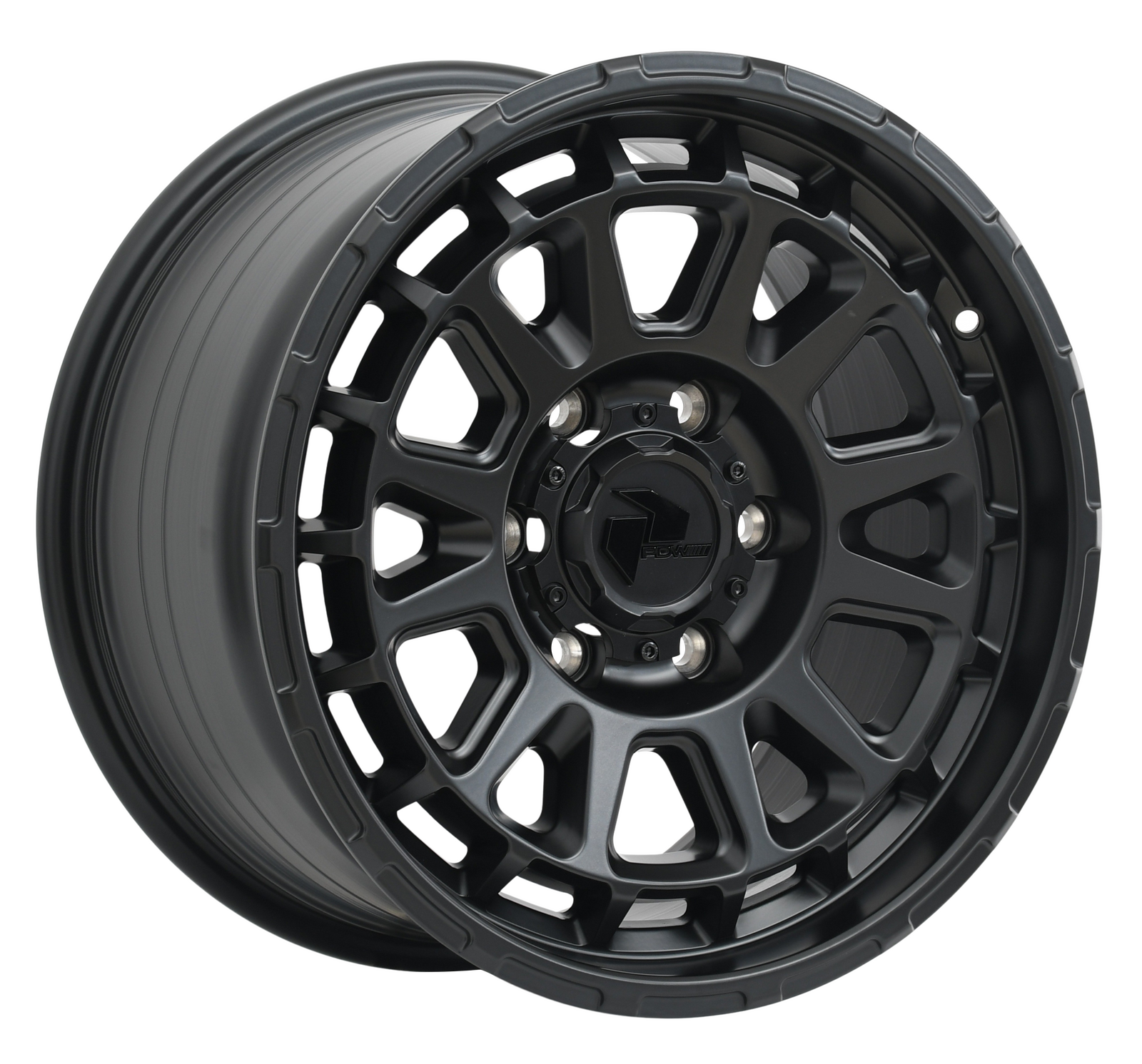 PDW BRUTAL Satin Black 4x4 alloy wheel