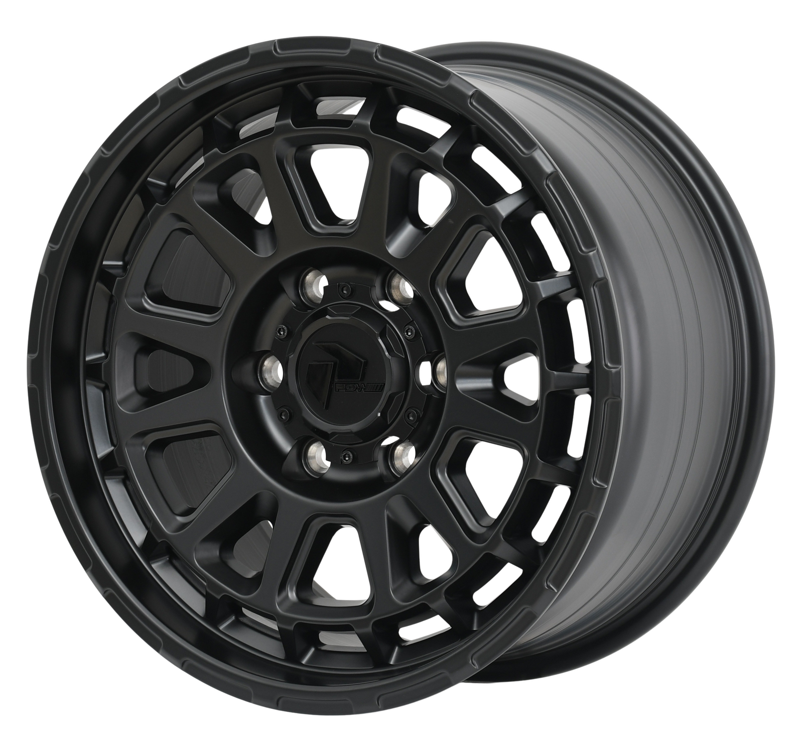 PDW BRUTAL Satin Black 4x4 alloy wheel