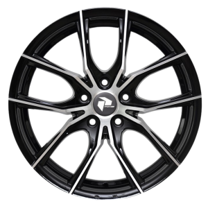 PDW POISON Black Machined alloy wheel