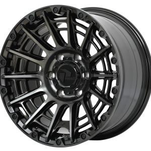 PDW SAVAGE Dark Tint Jet Black 4x4 alloy wheel
