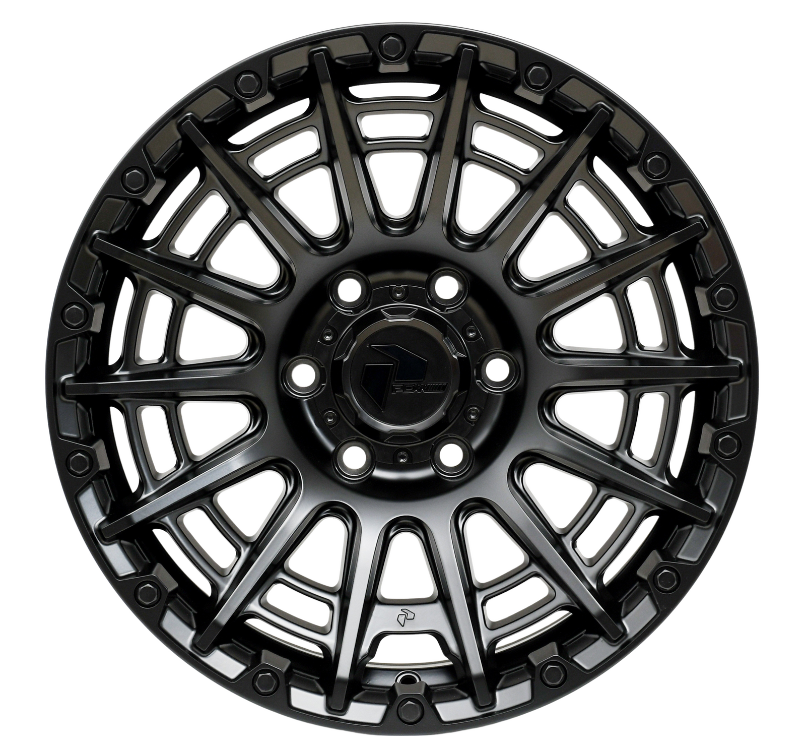 PDW SAVAGE Satin Black 4x4 alloy wheel