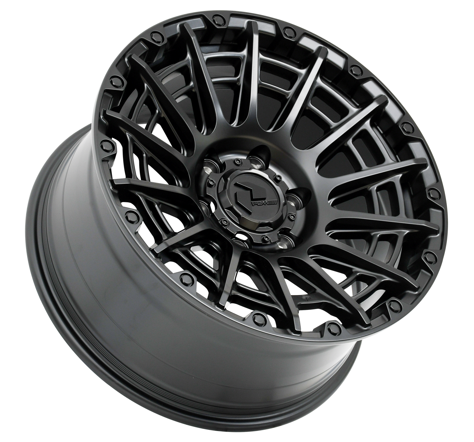 PDW SAVAGE Satin Black 4x4 alloy wheel