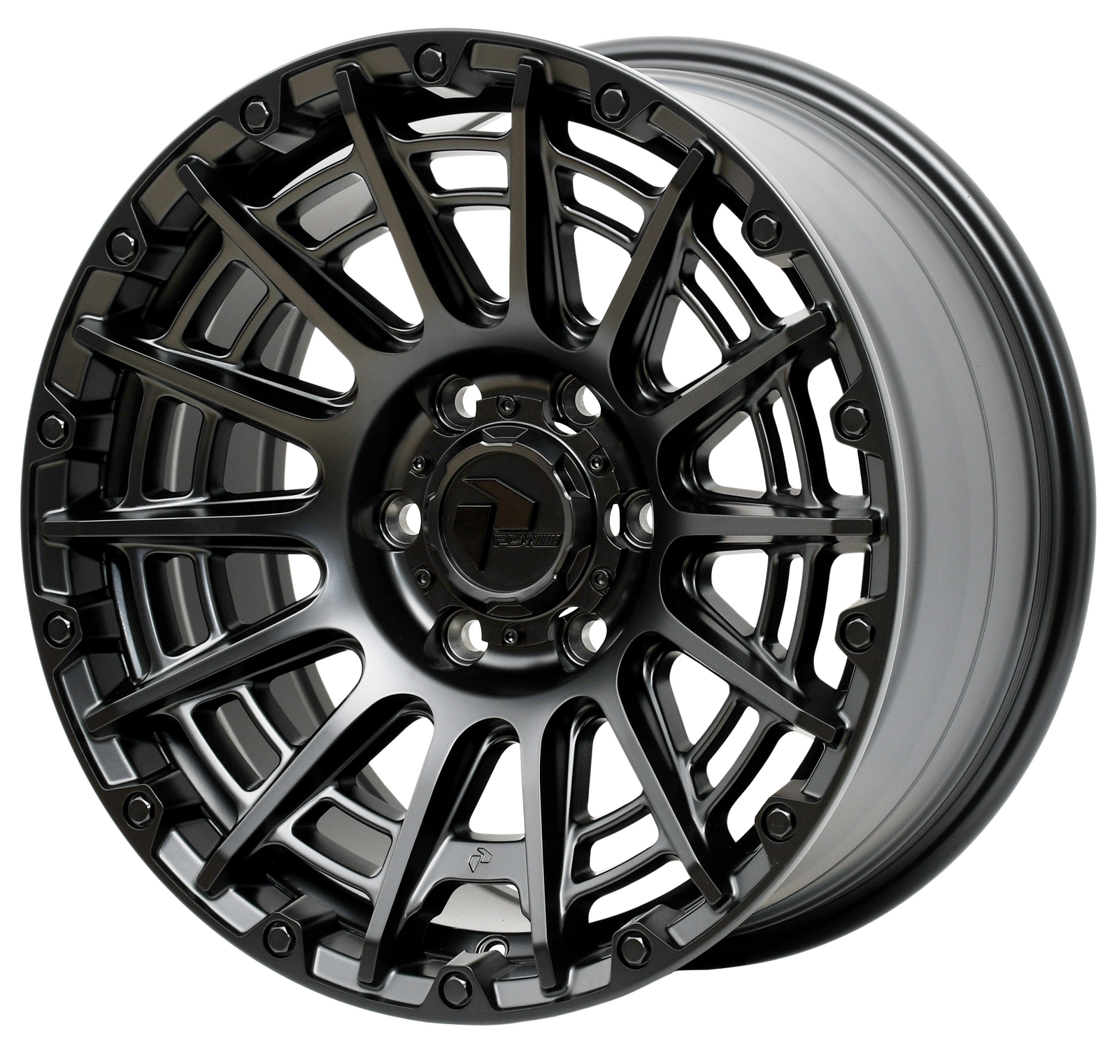 PDW SAVAGE Satin Black 4x4 alloy wheel