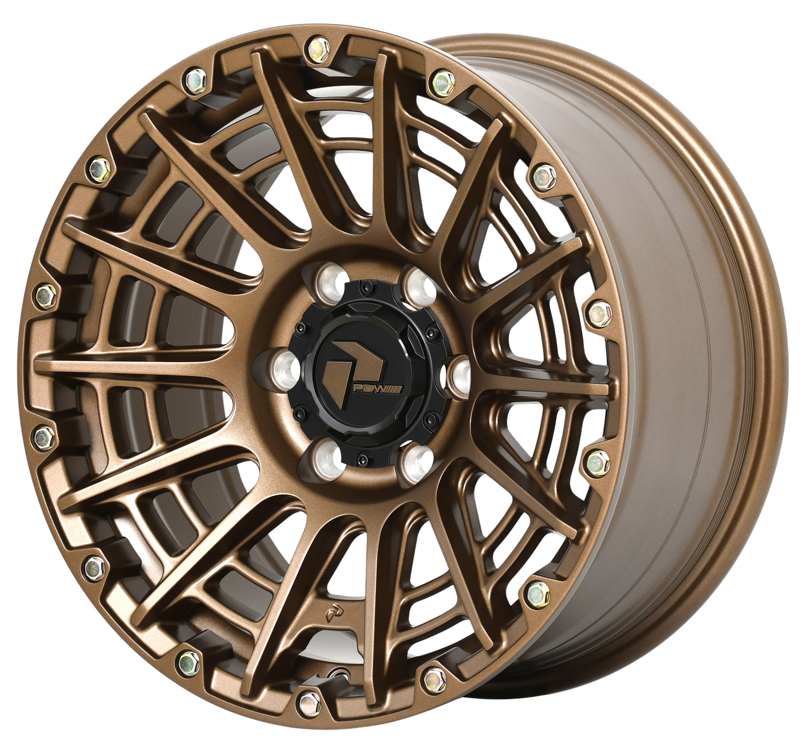 PDW SAVAGE Satin Bronze 4x4 alloy wheel