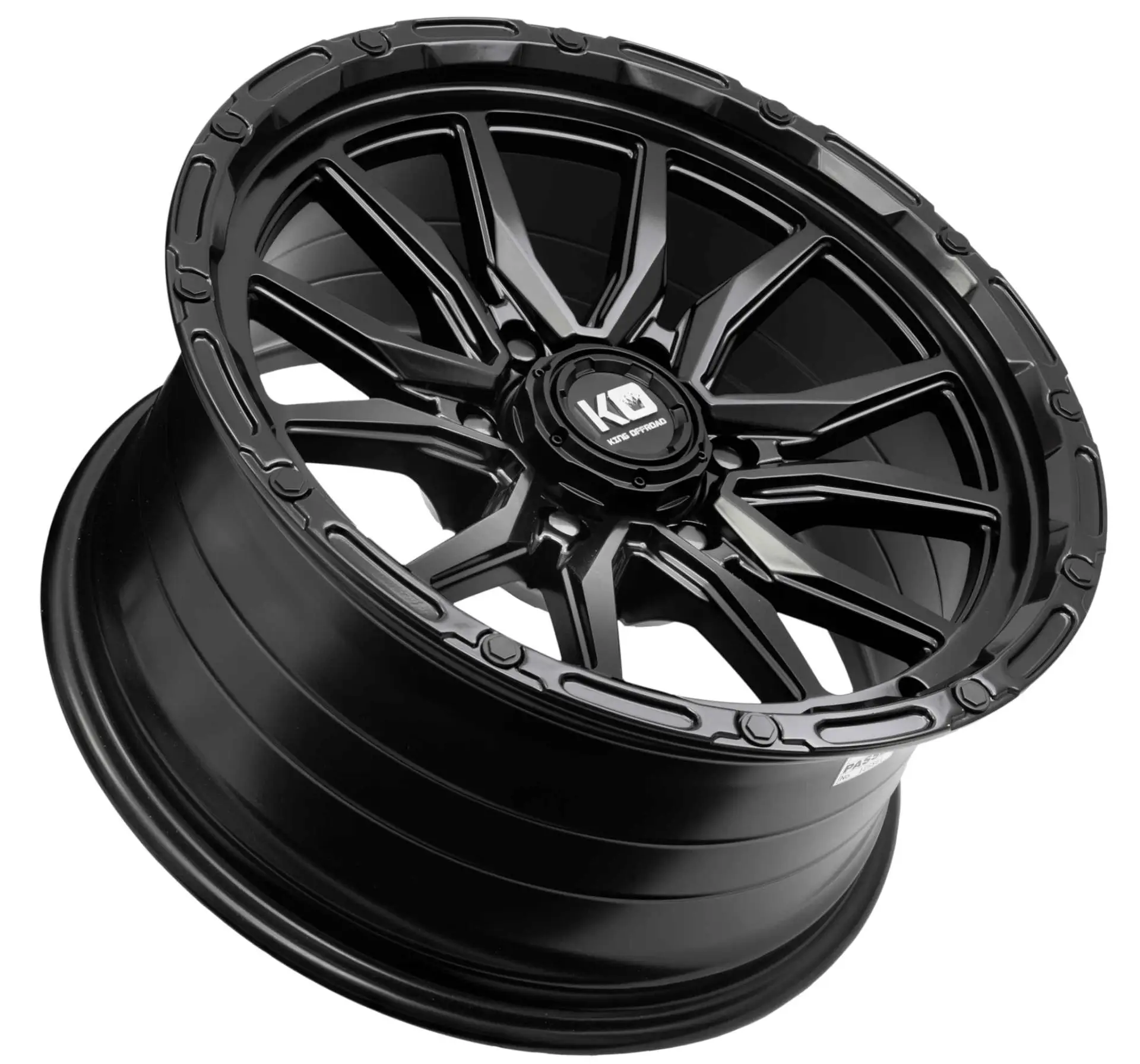 King Wheels STRYKER Satin Black 18x9 alloy wheel | Discount Tyres Brisbane