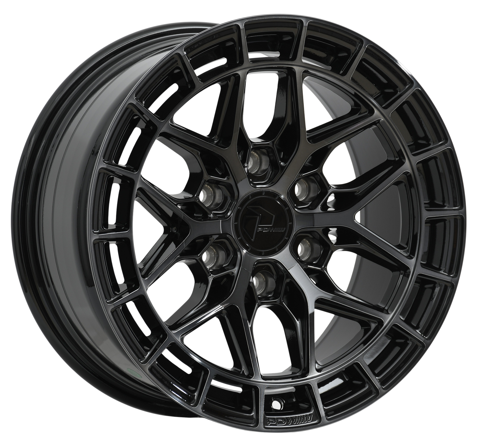 PDW TREMOR Black Tint Gloss Black 4x4 alloy wheel