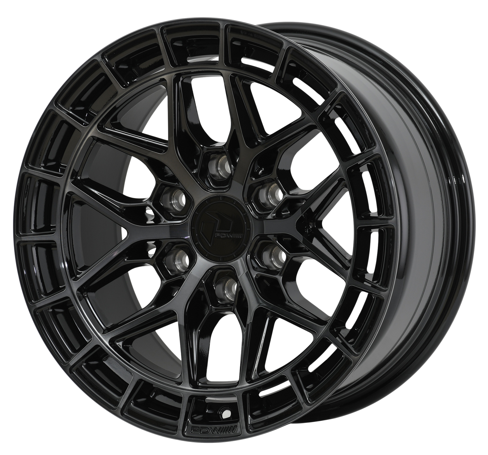 PDW TREMOR Black Tint Gloss Black 4x4 alloy wheel