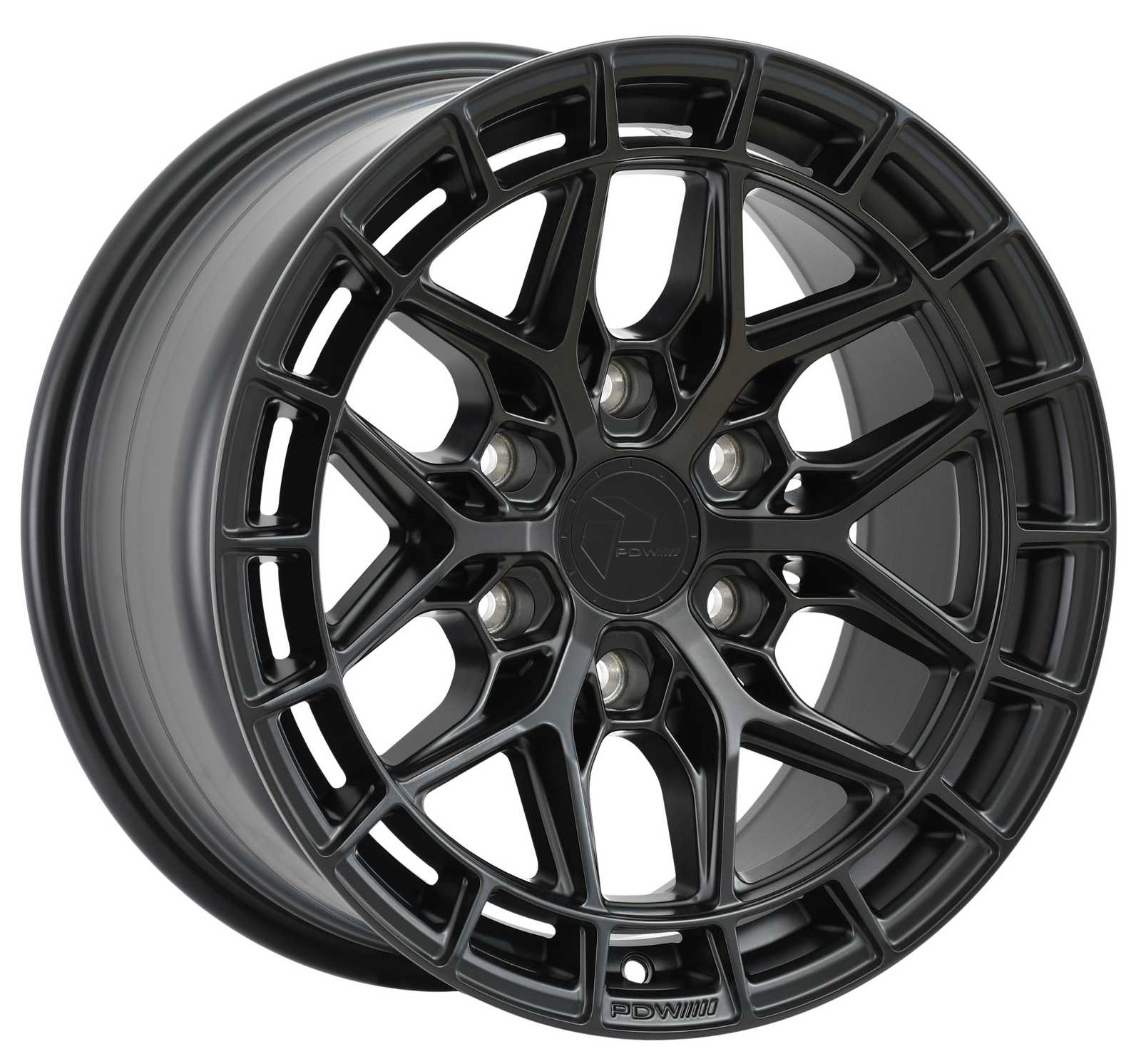 PDW TREMOR Satin Black 4x4 alloy wheel