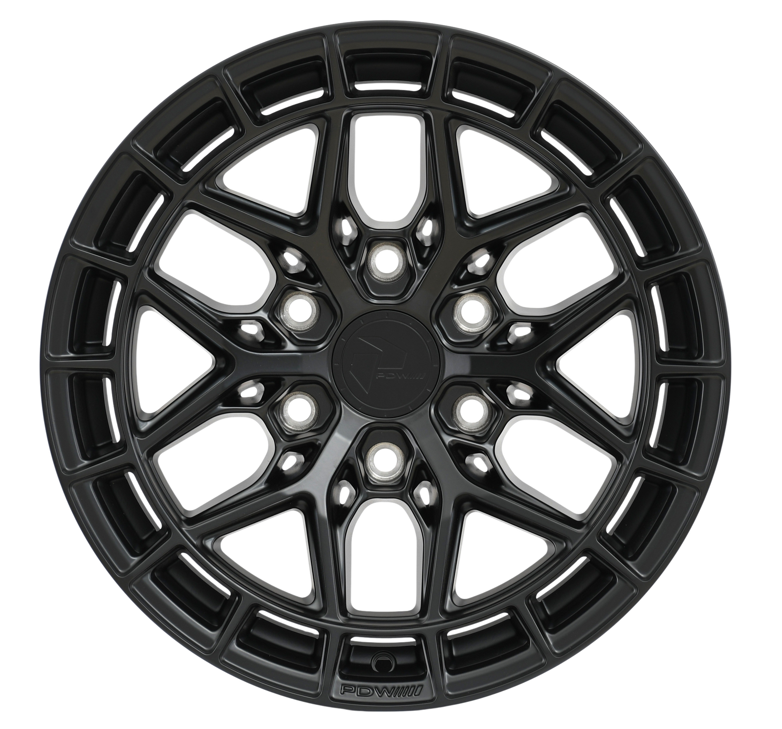PDW TREMOR Satin Black 4x4 alloy wheel