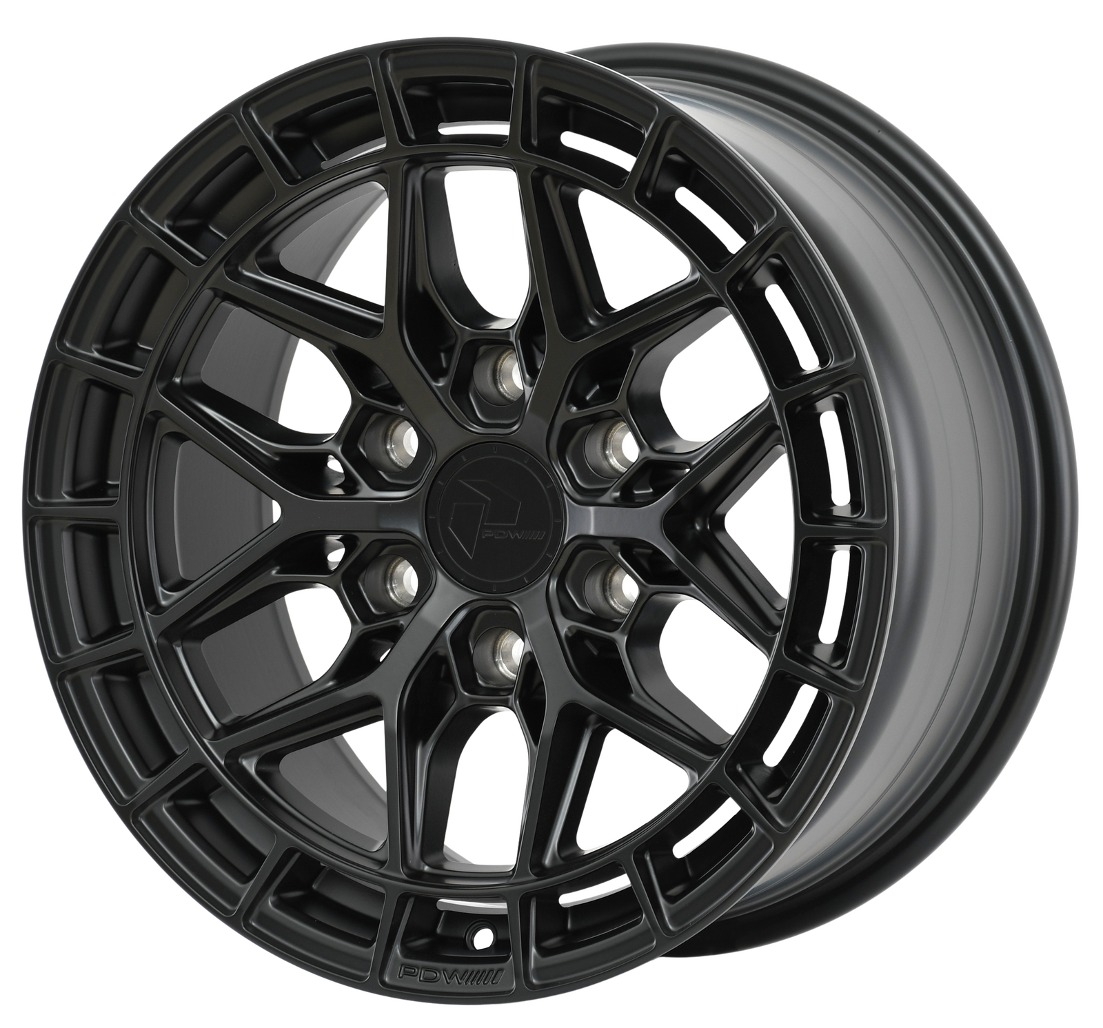 PDW TREMOR Satin Black 4x4 alloy wheel