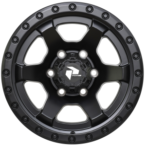 PDW TRW Shock Satin Black 16x7.5 alloy wheel